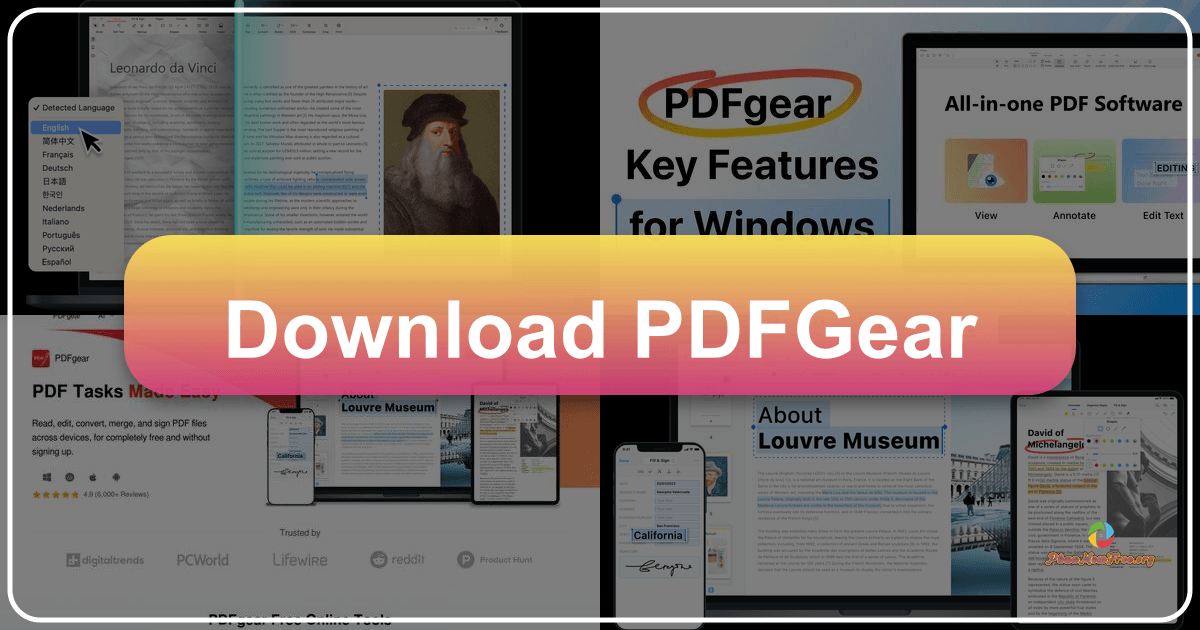 PDFgear: A free Windows photography software for basic image editing and enhancement with a simple and user-friendly interface. /images/download-pdfgear.png