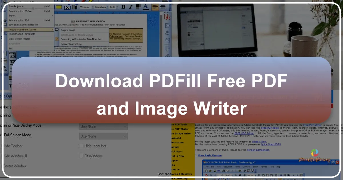 PDFill FREE PDF and Image Writer