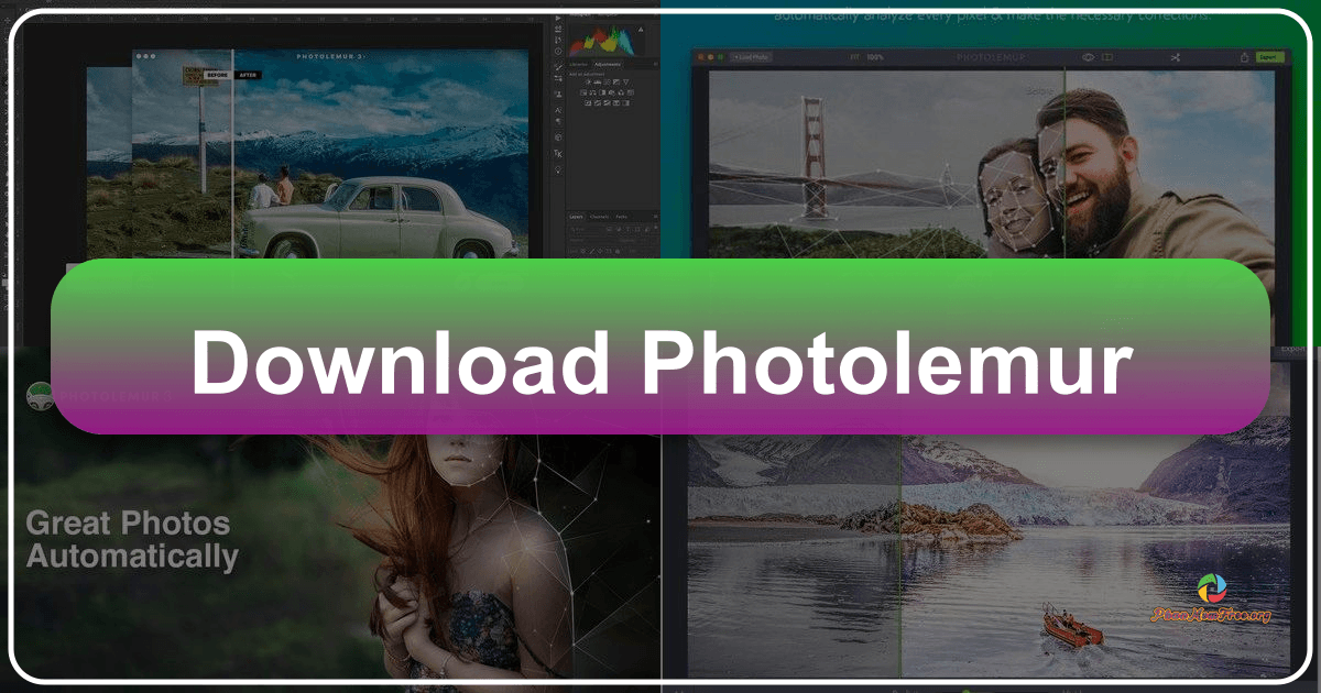 Photolemur: A user-friendly photo editing software with automated enhancements and a simple interface for easy photo improvement. /images/download-photolemur.png