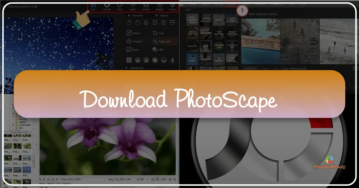PhotoScape: Phần mềm chỉnh sửa ảnh miễn phí mạnh mẽ và dễ sử dụng