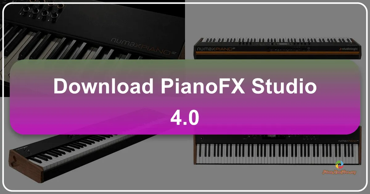 PianoFX Studio 4.0: Trải nghiệm chơi đàn piano ảo sống động trên PC