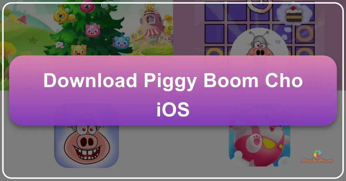 Piggy Boom cho iOS: Trò chơi chiến thuật cướp bóc tài nguyên đáng yêu trên iPhone/iPad