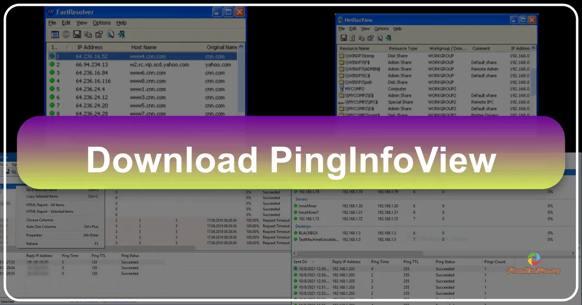 PingInfoView: A Comprehensive Guide to This Free Network Utility