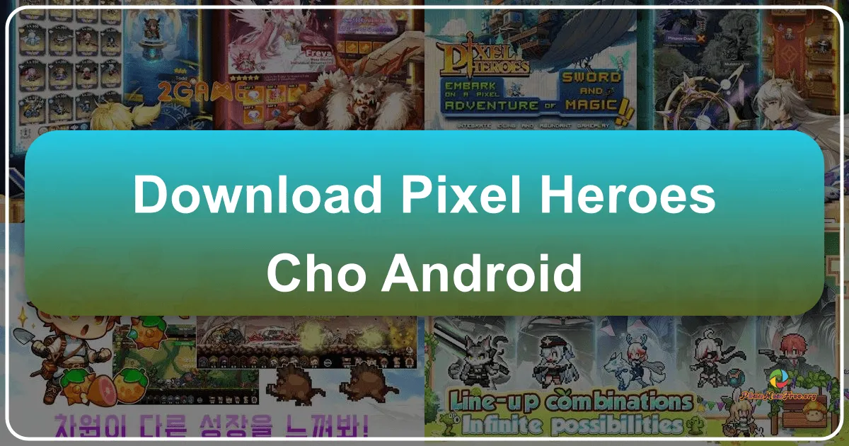 Pixel Heroes: Tales of Emond – Anh Hùng Pixel Trên Hệ Điều Hành Android