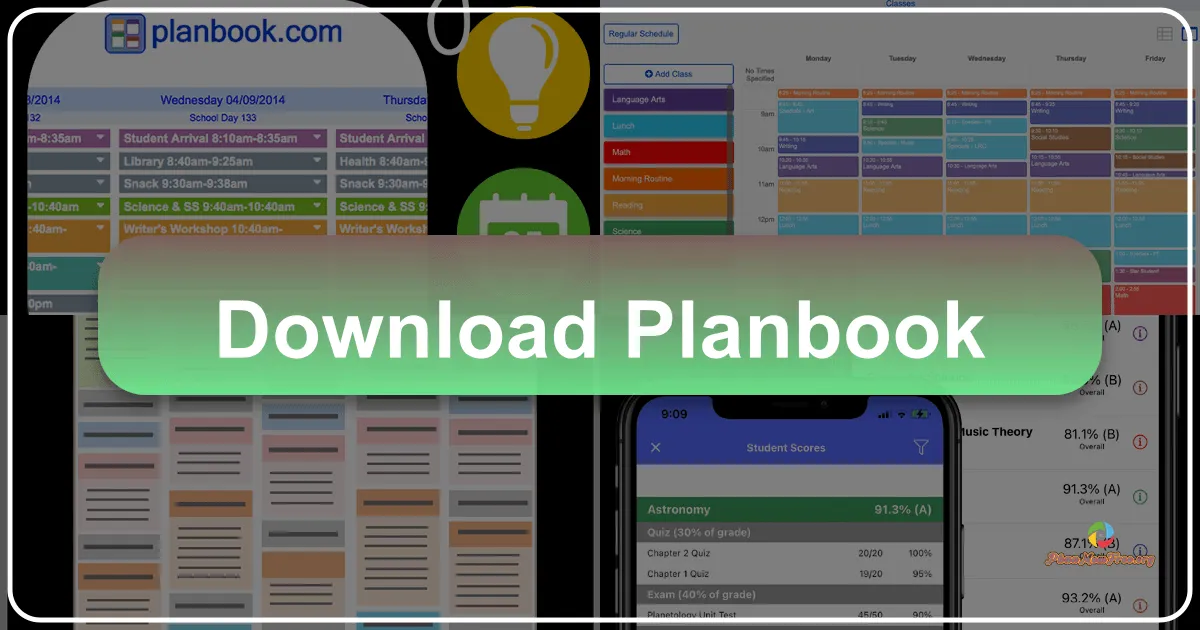 Planbook: A Comprehensive Study Planner for Students