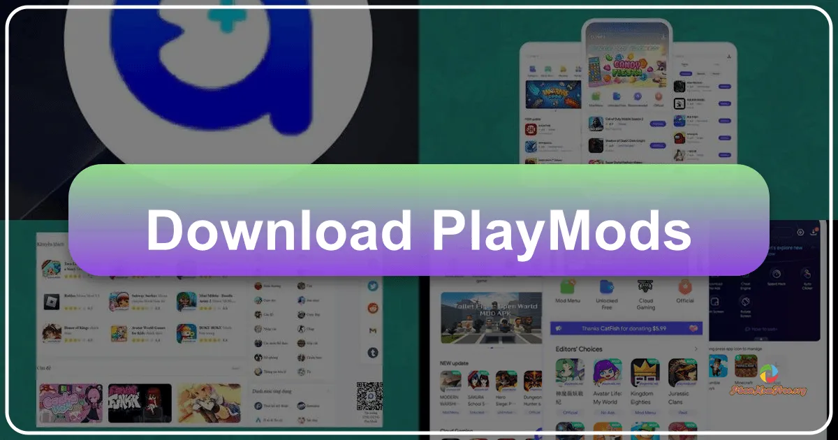 PlayMods: Nền tảng tải game và ứng dụng Android đa dạng và an toàn