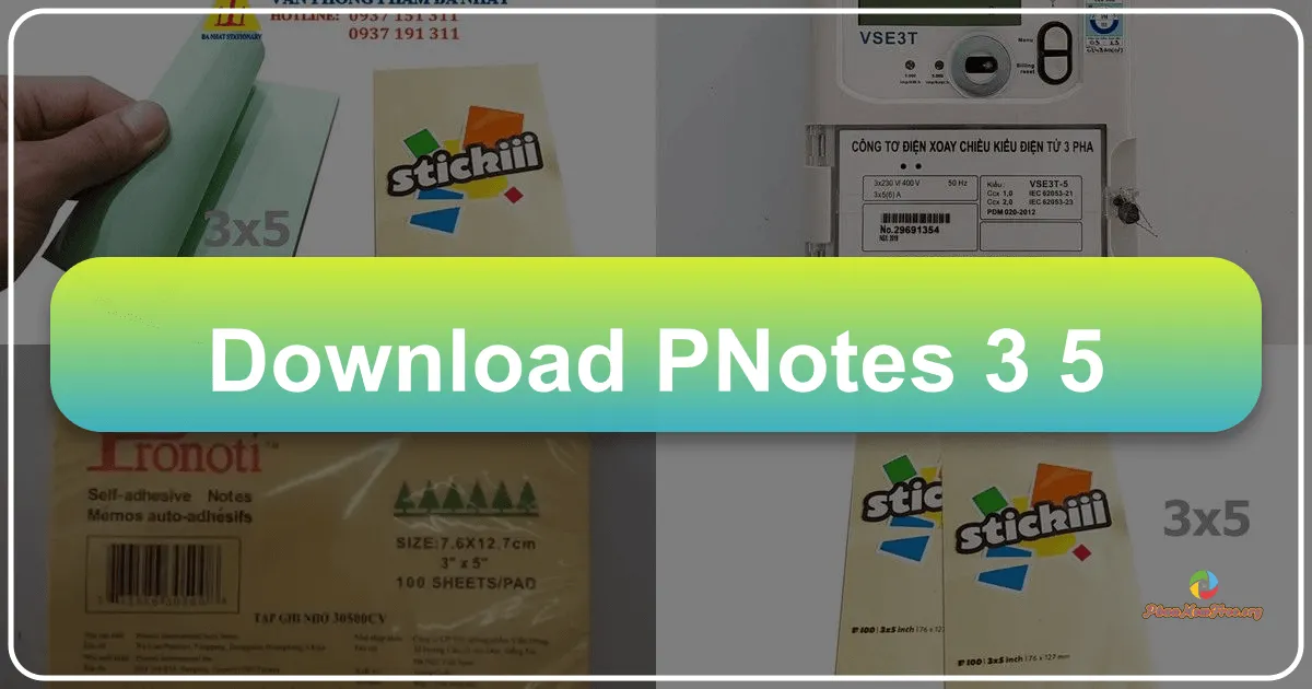 PNotes 9.3: Giải pháp ghi chú gọn nhẹ và hiệu quả trên máy tính