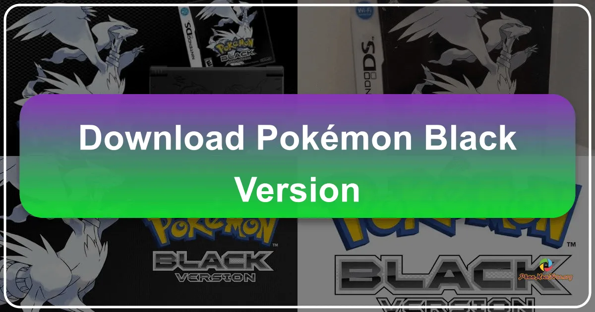 Pokémon Black Version: Hành trình khám phá vùng đất Unova