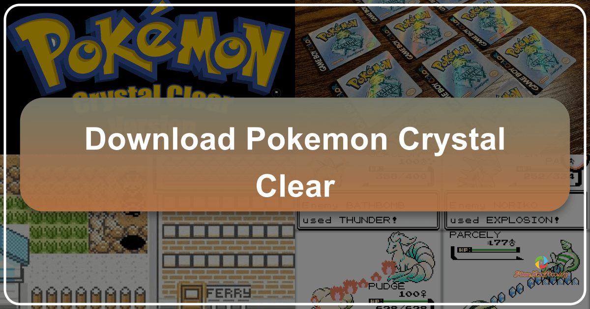 Pokémon Crystal Clear: A fan-made masterpiece overhauling the classic with new features and challenges. /images/download-pokemon-crystal-clear.png