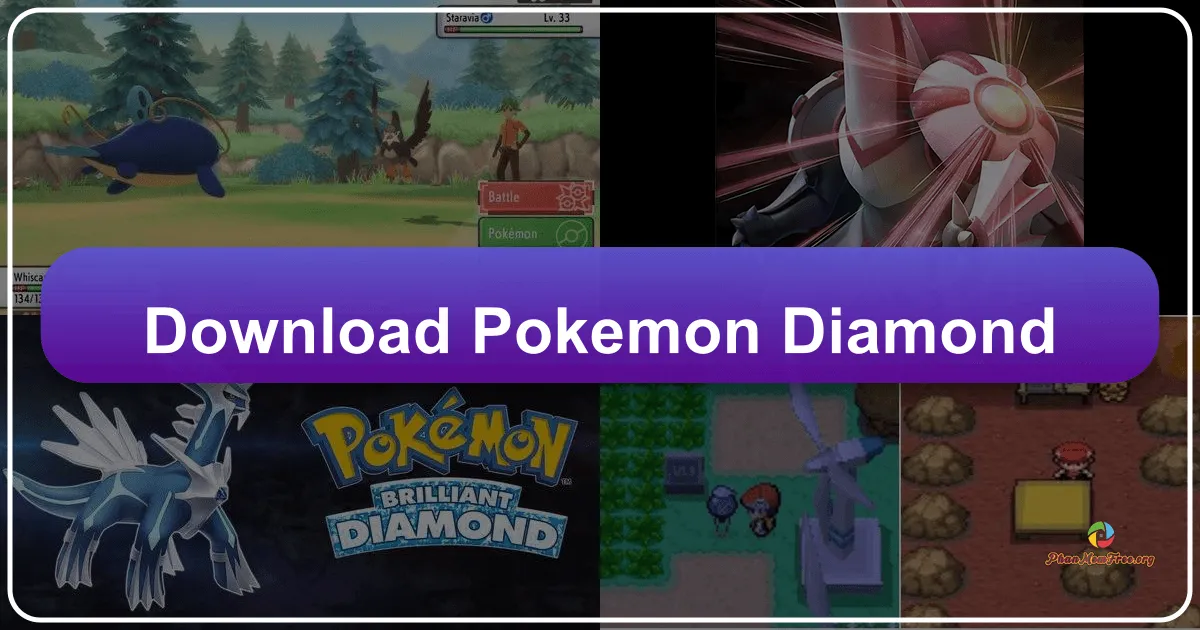 Pokémon Diamond: Khám Phá Thế Giới Sinnoh Huyền Bí