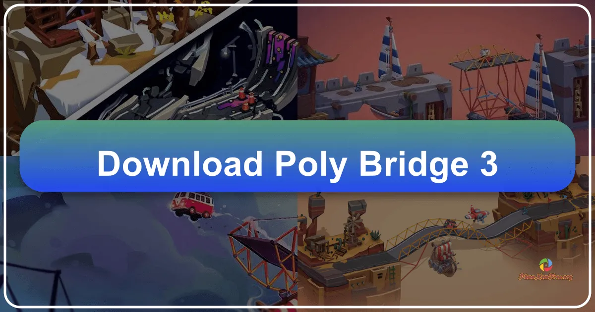 Poly Bridge 3: A Deeper Dive into Bridge Building