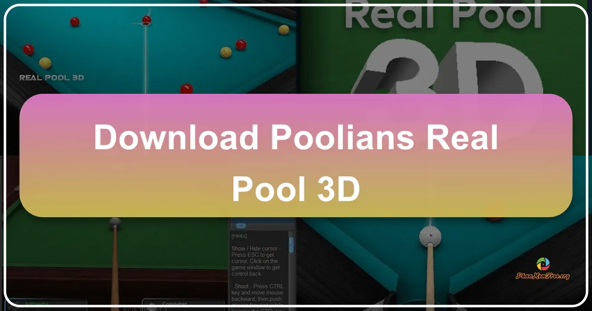 Poolians Real Pool 3D: A Deep Dive into Realistic 3D Billiards