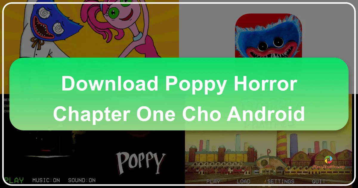 Poppy Playtime Chapter 1 cho Android: Khám phá Nhà Máy Đồ Chơi Ma Ám