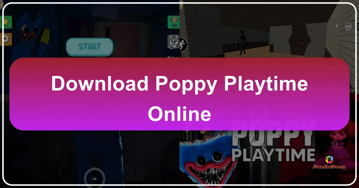 Poppy Playtime Online: Khám Phá Bí Ẩn Nhà Máy Sản Xuất Đồ Chơi Kinh Hoàng
