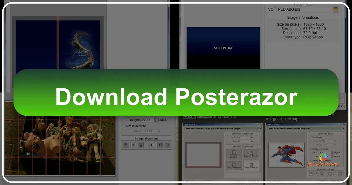 Posterazor: Your Easy-to-Use Solution for Creating Large-Format Posters