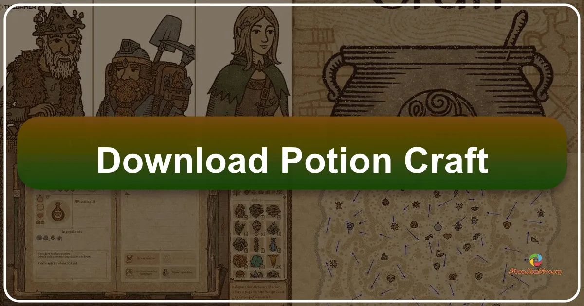 Potion Craft: Hành Trình Hóa Thân Thầy Thuốc Giả Kim Thuật Trong Thế Giới Trung Cổ Huyền Bí
