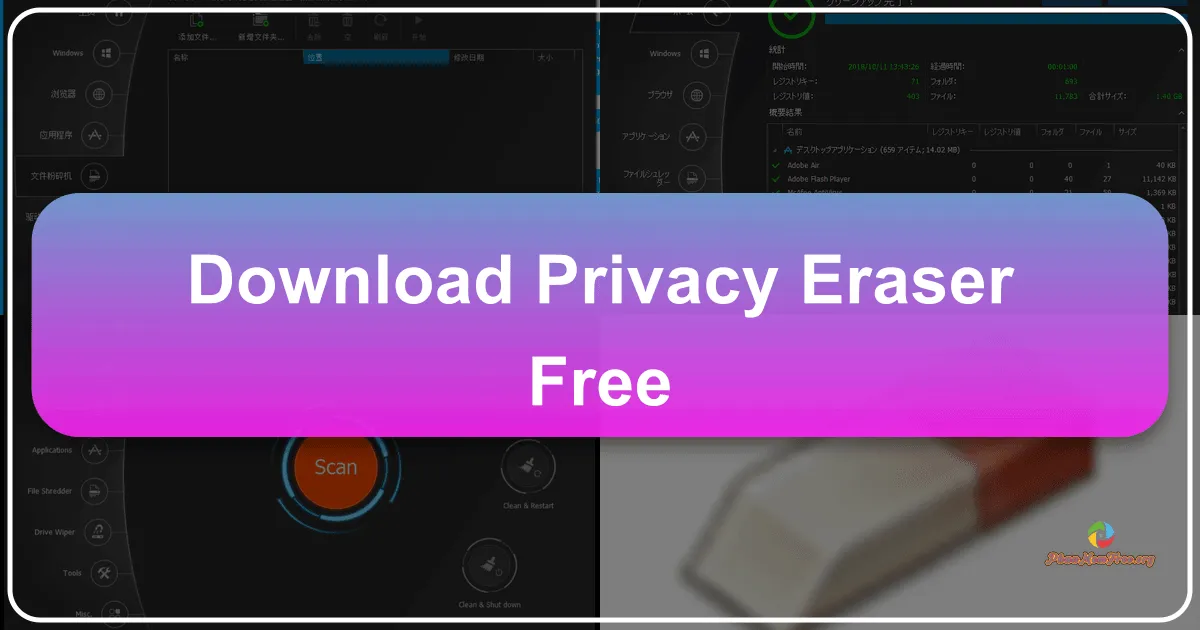 Privacy Eraser Free: A Comprehensive Guide to Digital Privacy and PC Optimization