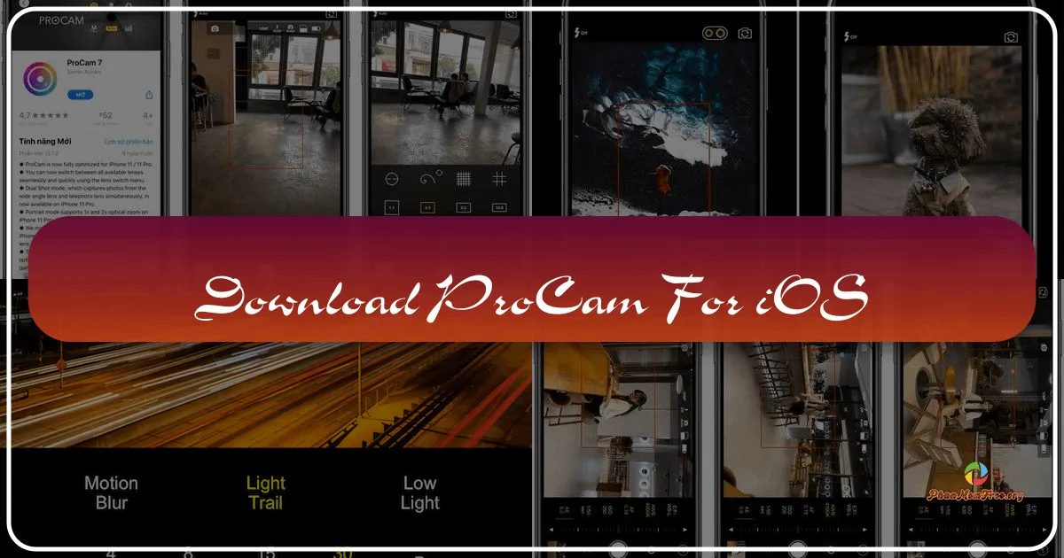 ProCam 6 cho iOS: Trải nghiệm Chụp Ảnh và Chỉnh Sửa Chuyên Nghiệp trên iPhone và iPad