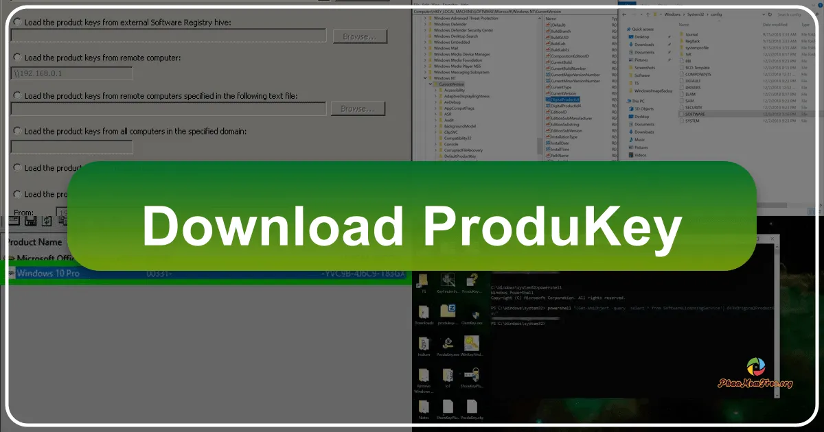 ProduKey: Your Free Solution for Retrieving Windows and Microsoft Office Product Keys