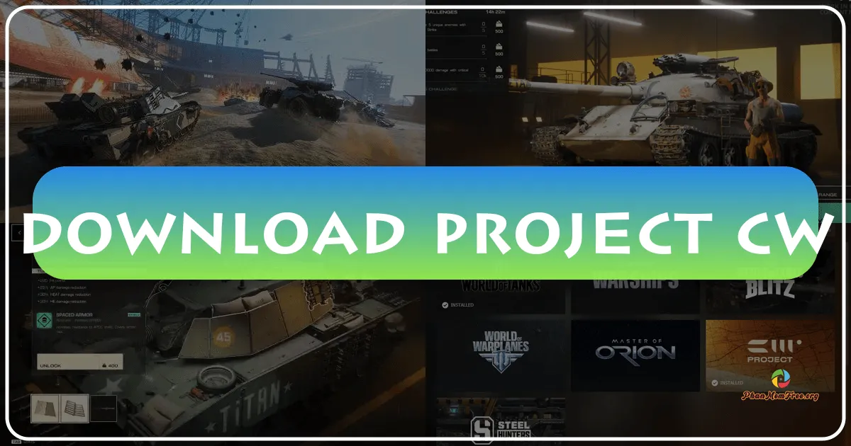 Project CW: Immersive Tank Combat in an Alternate Cold War