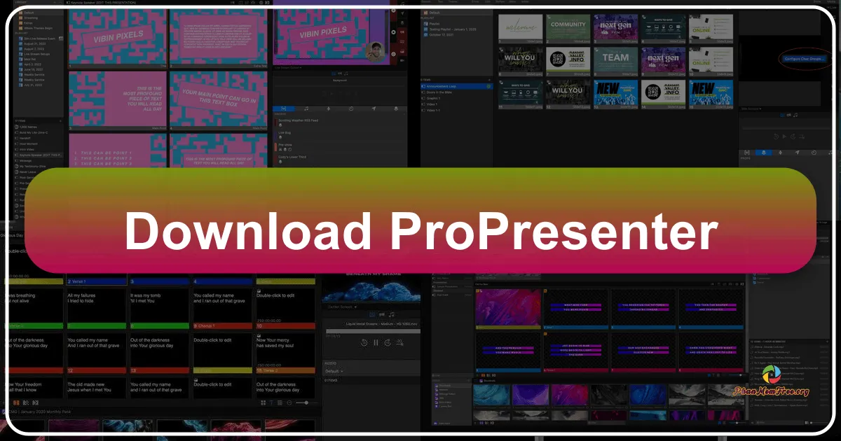 Pro Presenter: Revolutionizing Screen Capture and Dynamic Presentations