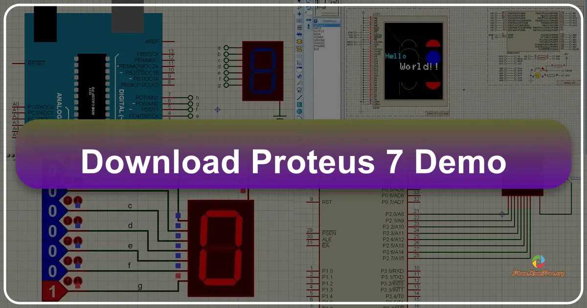 Proteus Demo 8.12: Công cụ mô phỏng mạch điện tử mạnh mẽ và đa năng