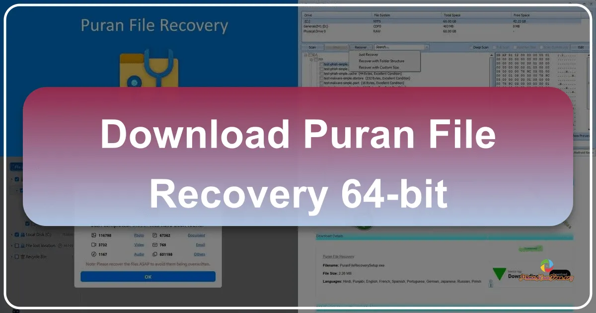 Puran File Recovery (64-bit): A Comprehensive Review