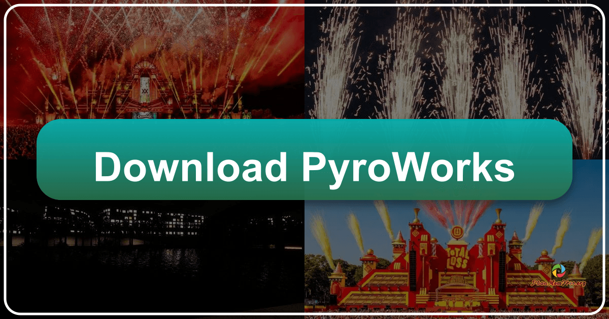 Pyroworks: A free-to-play fireworks simulator with realistic physics and immersive sound design for a unique gaming experience. /images/download-pyroworks.png