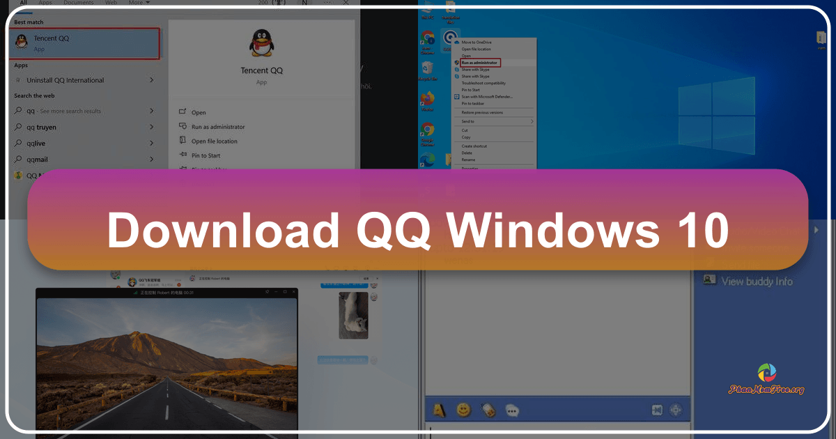 QQ for Windows 10 offers messaging, gaming, and entertainment features in a comprehensive platform. /images/download-qq-windows-10.png