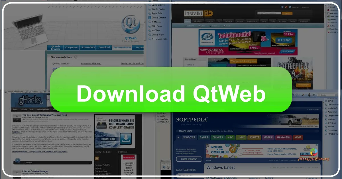 QtWeb: A Portable, Private, and Flexible Open-Source Browser Alternative