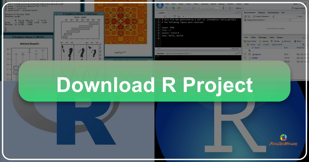 R-Project: A comprehensive guide to statistical computing, data analysis, and graphics with R programming language. /images/download-r-project.png