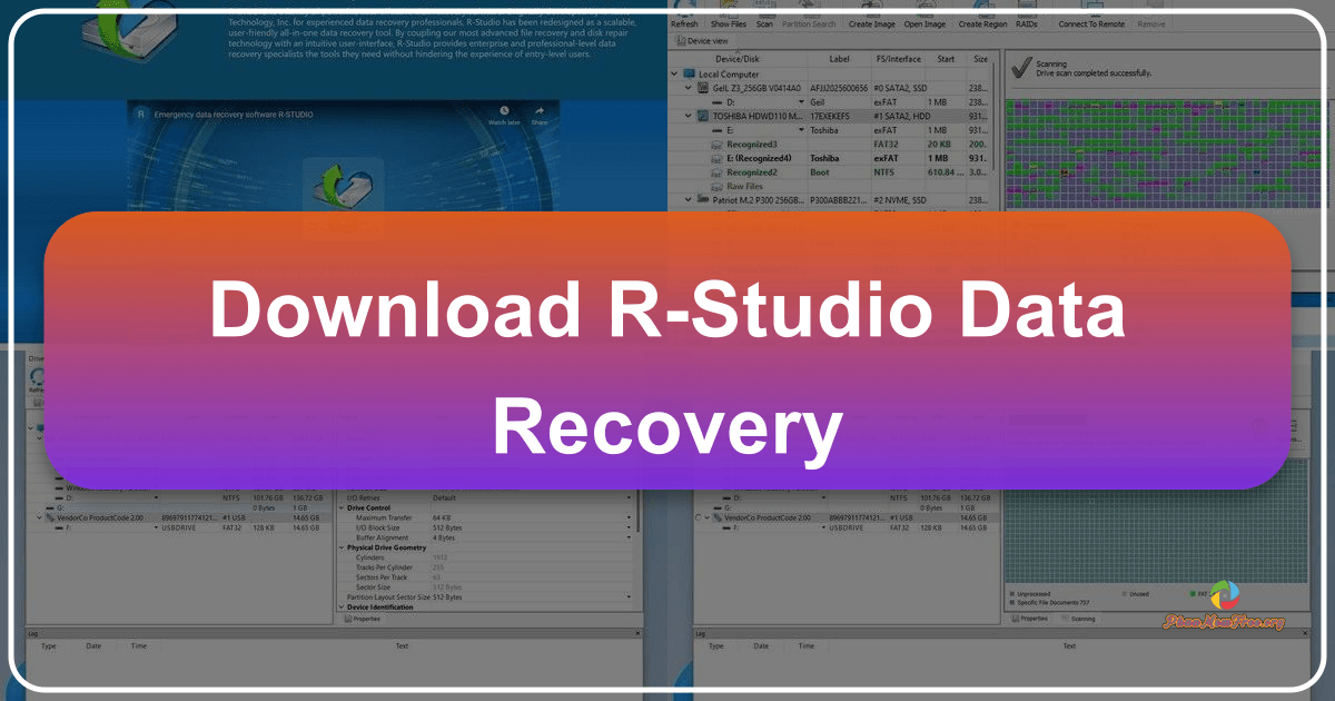 R-Studio Data Recovery: A powerful tool for recovering lost files from various data loss scenarios and storage devices effectively. /images/download-r-studio-data-recovery.png