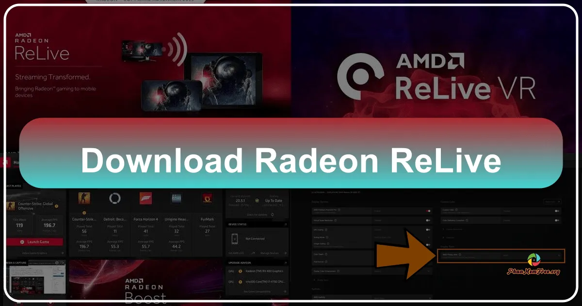 Radeon ReLive: Empowering AMD Gamers with Seamless Streaming and Recording