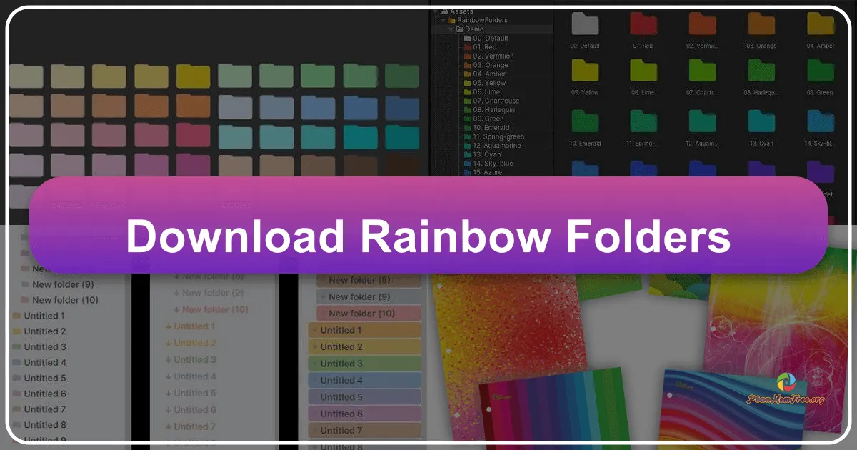 Rainbow Folders: A Comprehensive Review of the Windows Folder Colorizer
