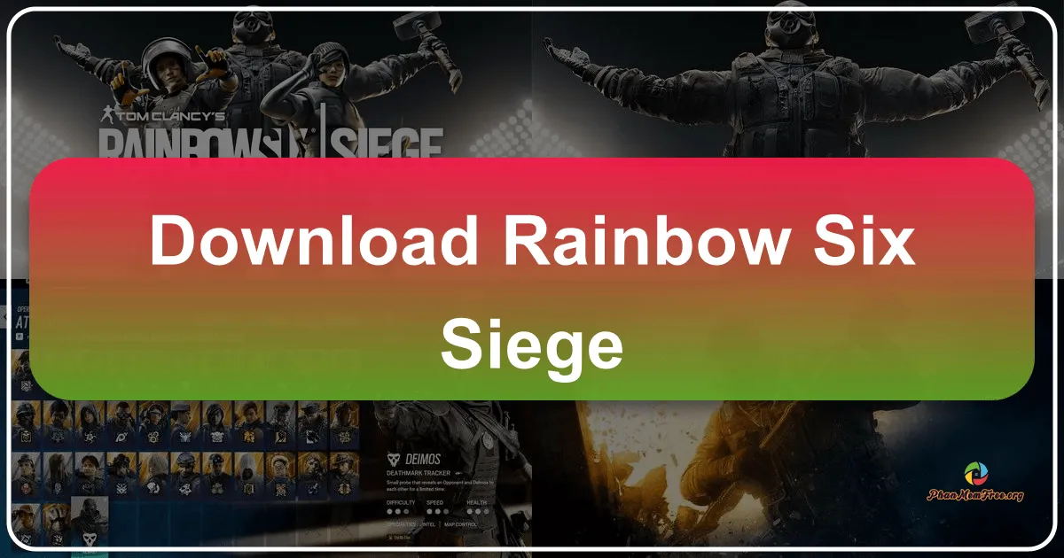 Rainbow Six Siege: A Deep Dive into Tactical Teamwork and Thrilling Action