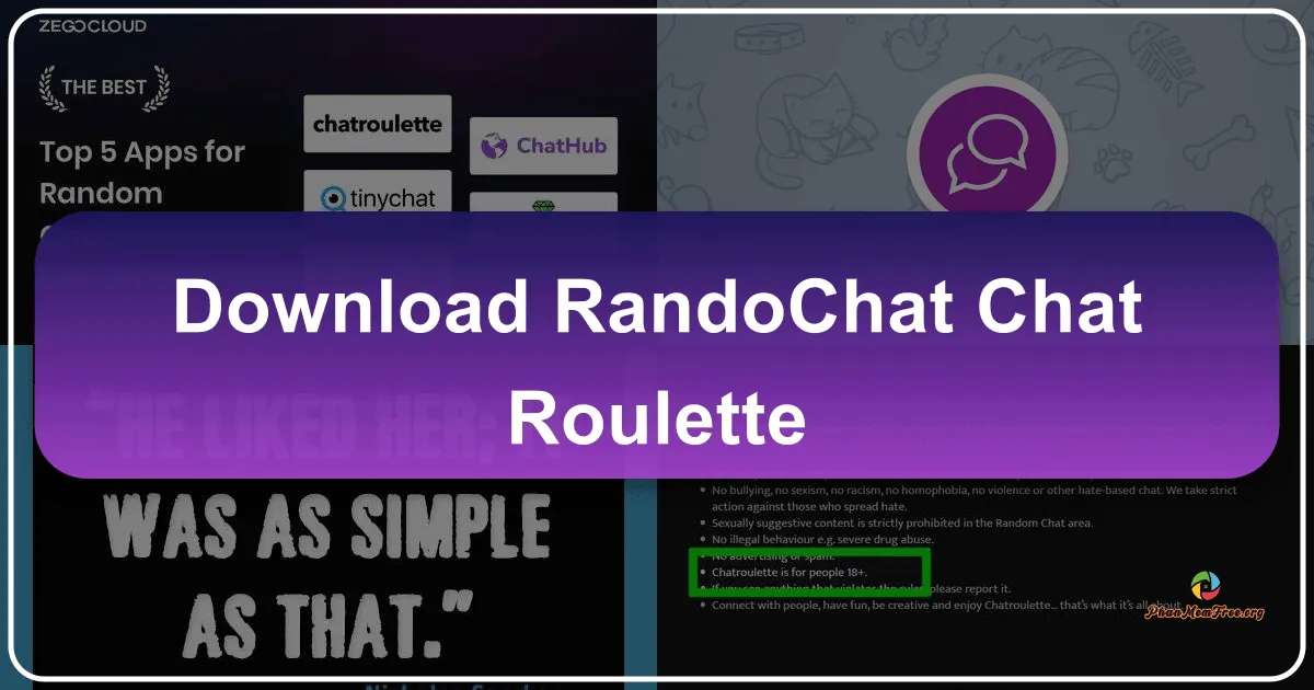 RandoChat Chat Roulette: A Review of the Anonymous Chat App