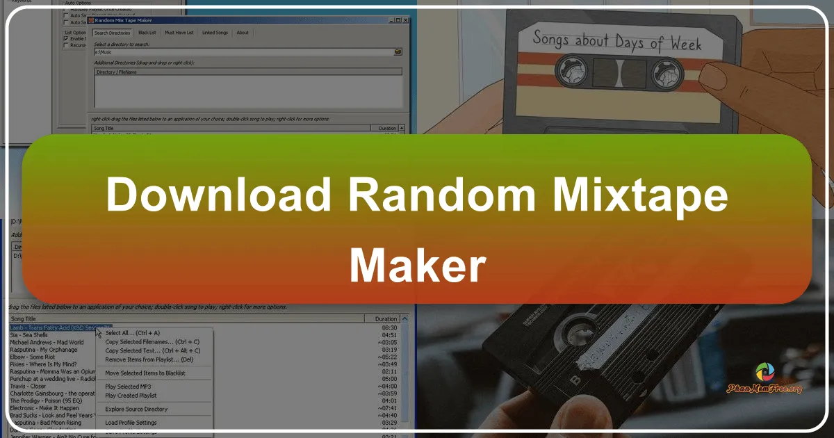 Random MixTape Maker: A Retro Approach to Playlist Creation