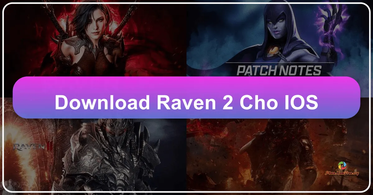 Raven 2 cho iOS: Trải Nghiệm MMORPG Hành Động Hack and Slash Thế Hệ Mới