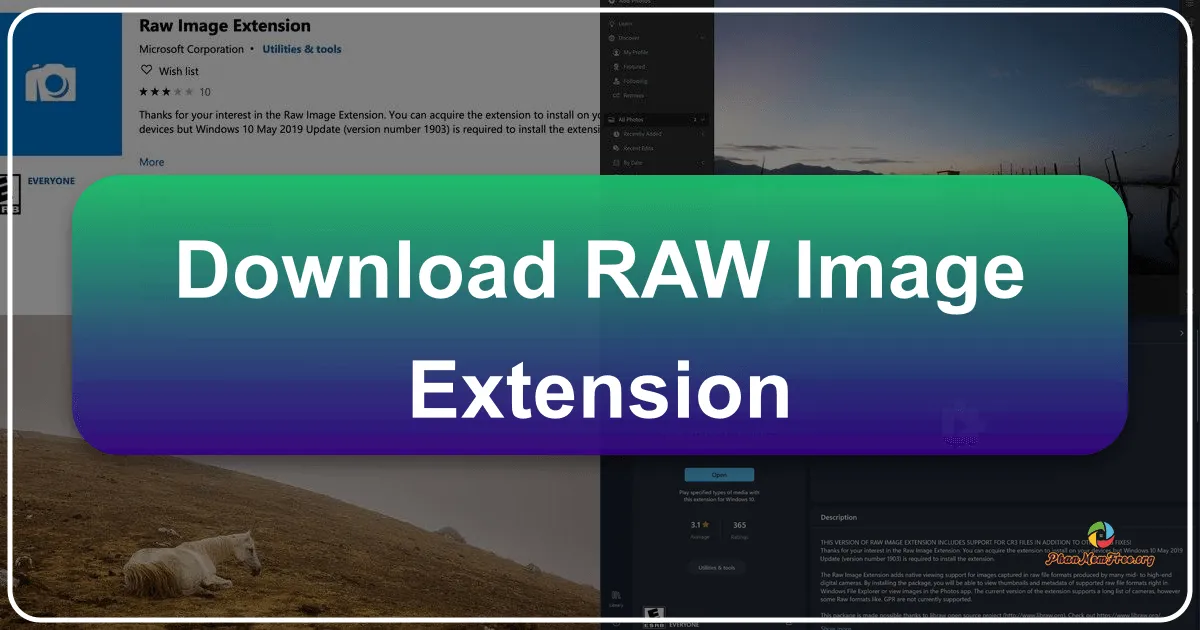 Raw Image Extension: A Comprehensive Guide for Windows Users