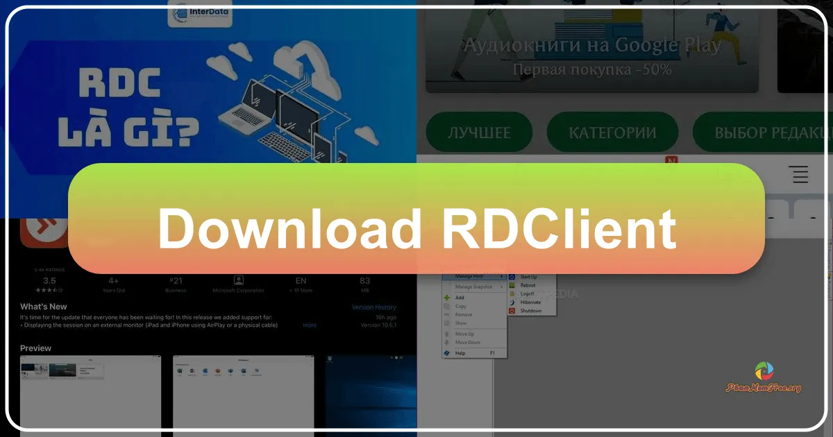 RdClient: A Streamlined Remote Desktop Solution
