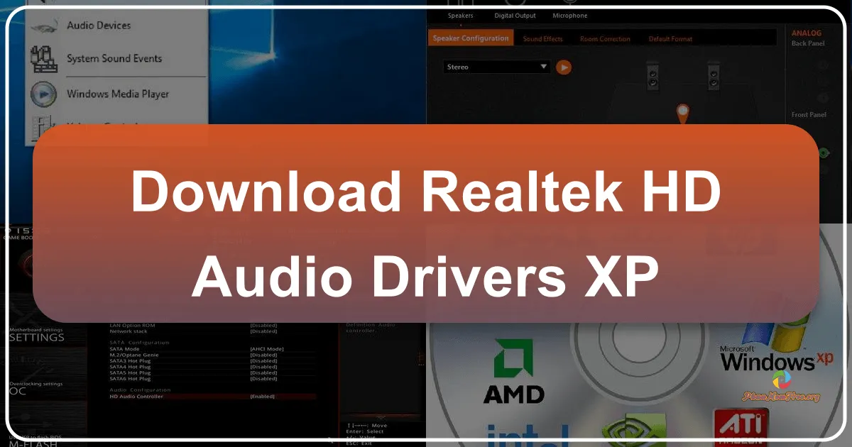 Realtek HD Audio Drivers for Windows XP and Beyond