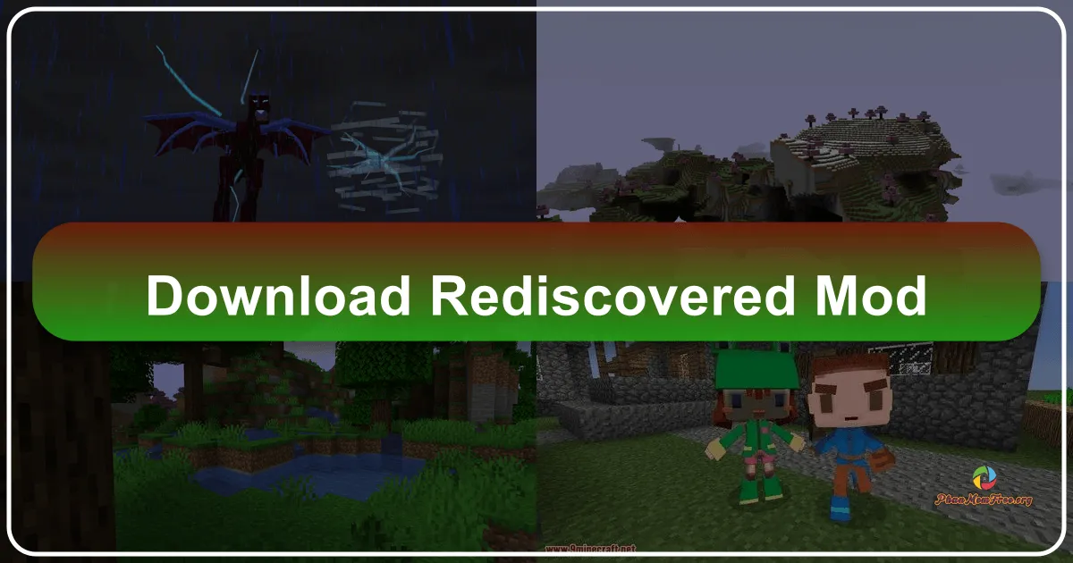 Rediscovered Mod: Khám Phá Những Tính Năng Ẩn Của Minecraft