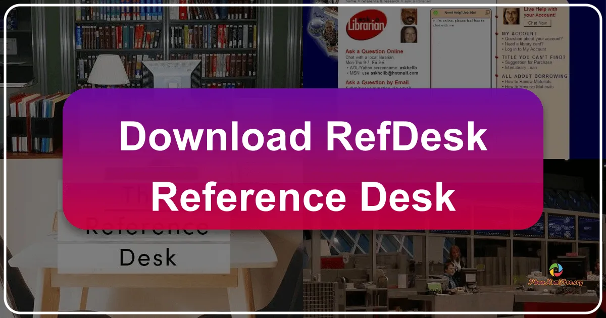 RefDesk - Reference Desk: Your Pocket Research Powerhouse