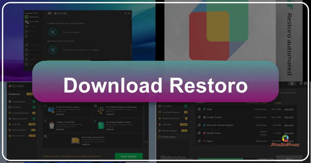 Restoro: A Comprehensive PC Repair and Optimization Tool