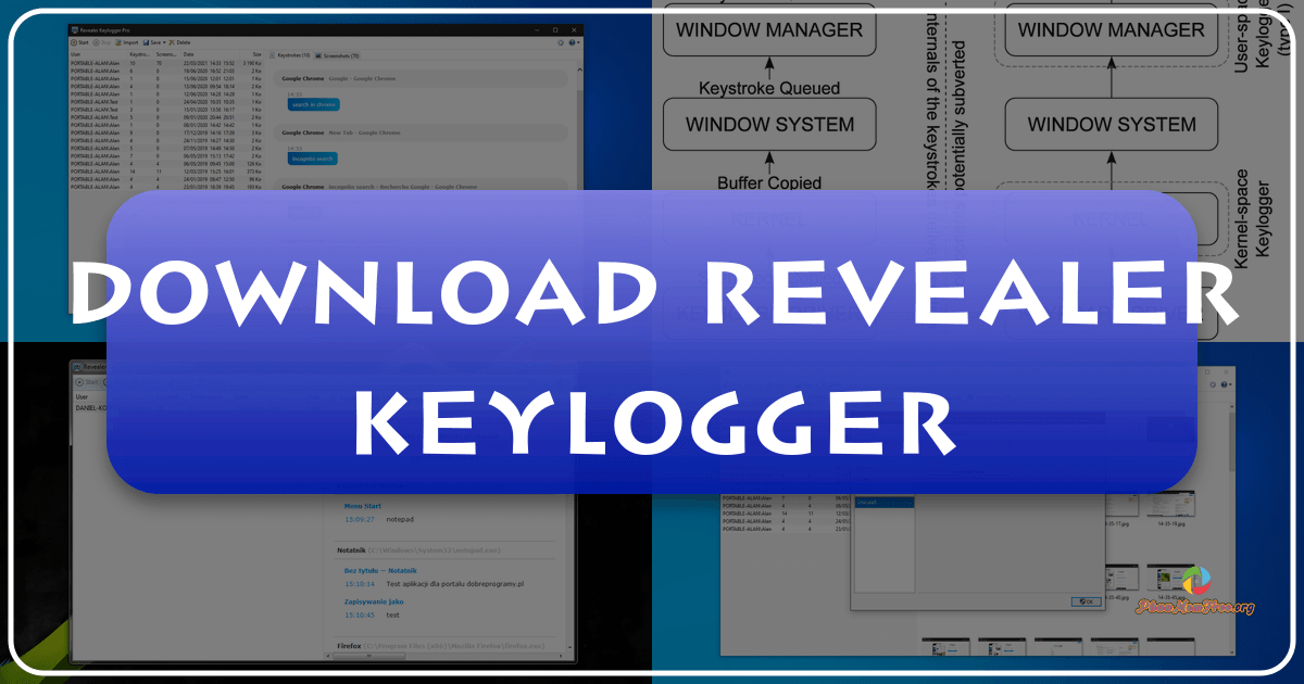Revealer Keylogger review: simple, yet risky keylogging software with significant security and privacy concerns and limited functionality. /images/download-revealer-keylogger.png