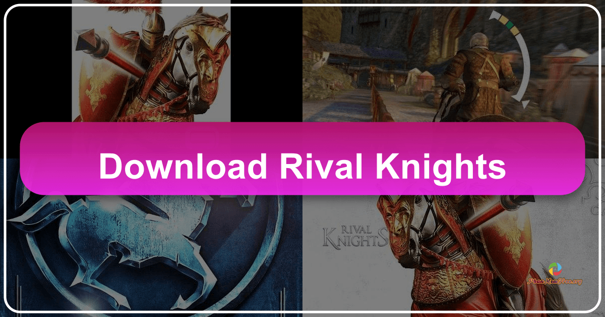 Rival Knights offers a unique jousting simulation with stunning visuals and engaging multiplayer experiences on mobile devices. /images/download-rival-knights.png