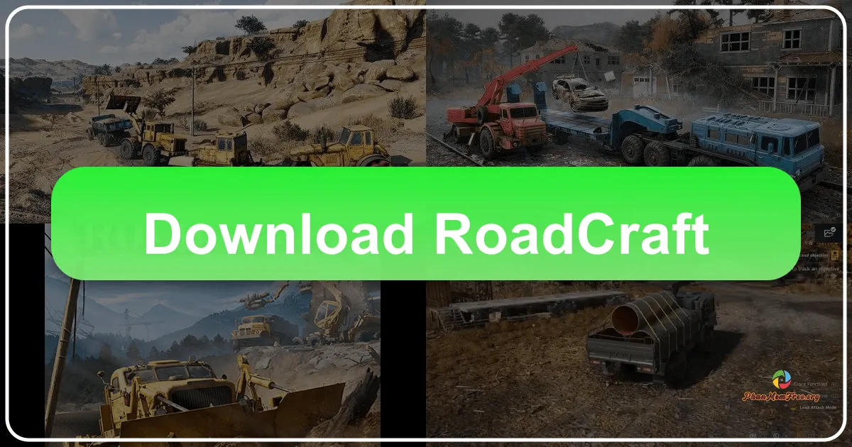 RoadCraft: Trải Nghiệm Chân Thực Về Sửa Chữa và Tái Thiết Hạ Tầng Sau Thảm Họa