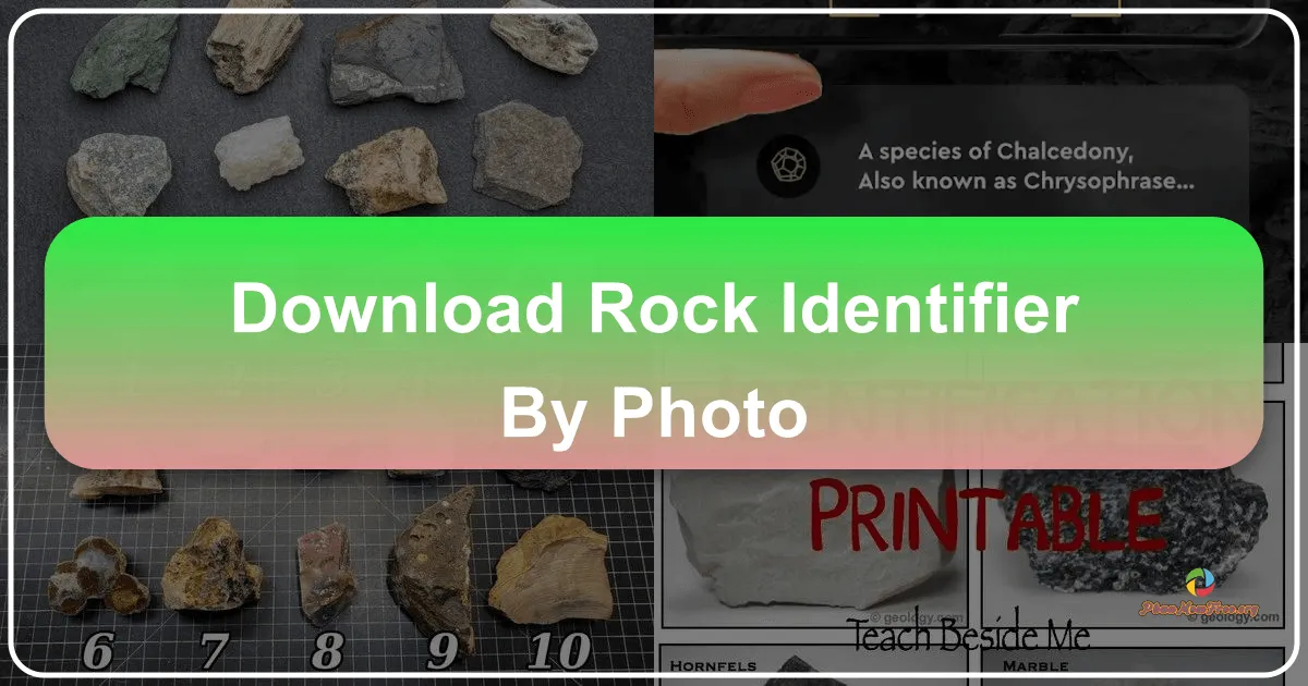 Rock Identifier by Photo: Your Pocket Geologist