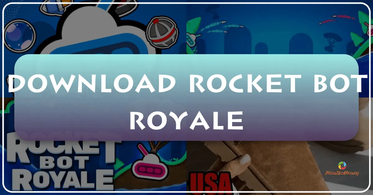 Rocket Bot Royale: A Thrilling Battle Royale Experience