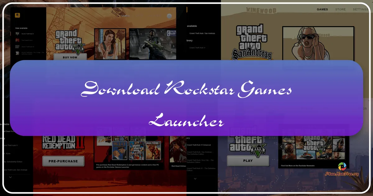 Rockstar Games Launcher: Cổng Trời Game Bom Tấn Của Rockstar